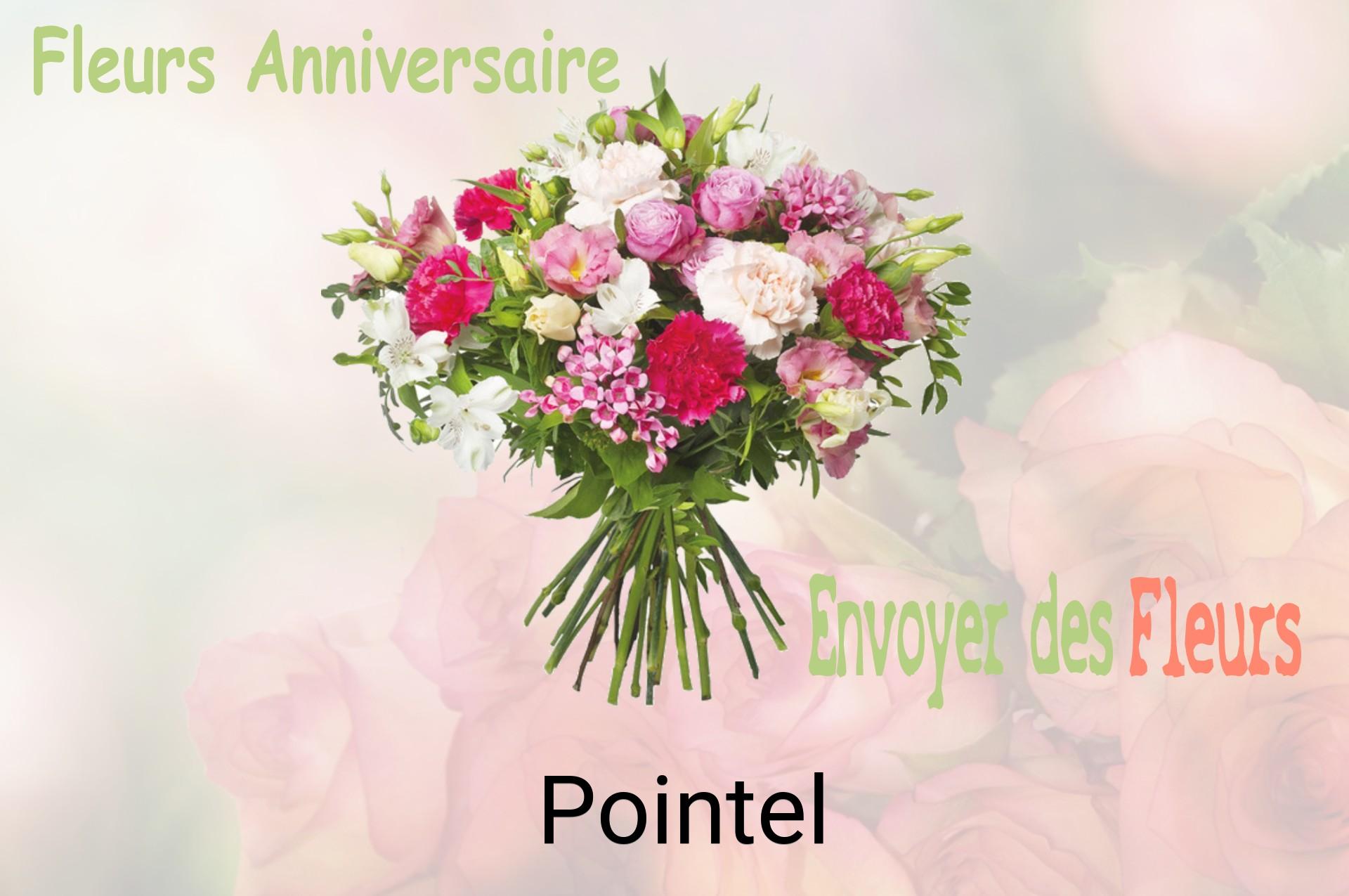 Bouquet de fleurs d’anniversaire livré à Pointel